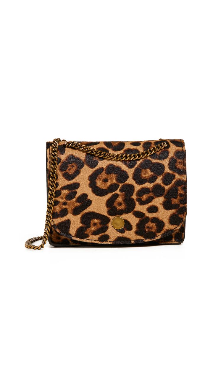 Madewell The Chain Crossbody Bag In Haircalf