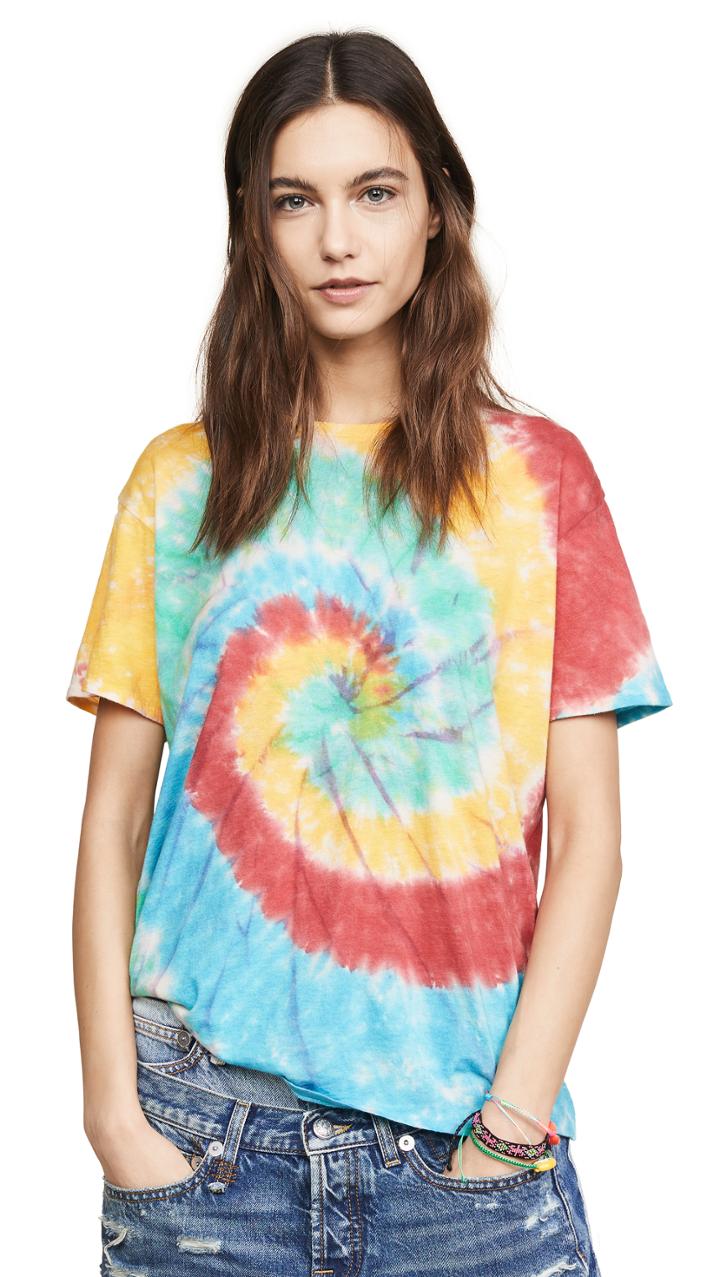 R13 Tie Dye Rainbow Boy Tee