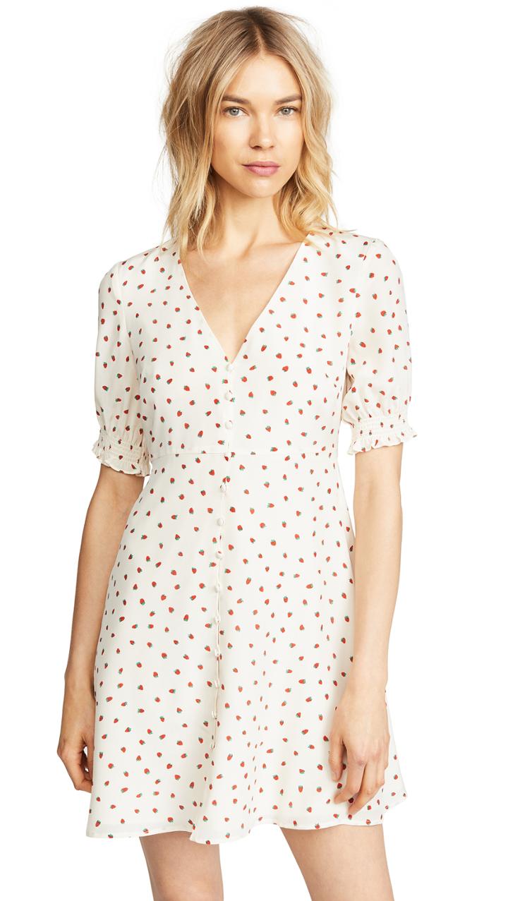 Madewell Stawberries Retro Dress