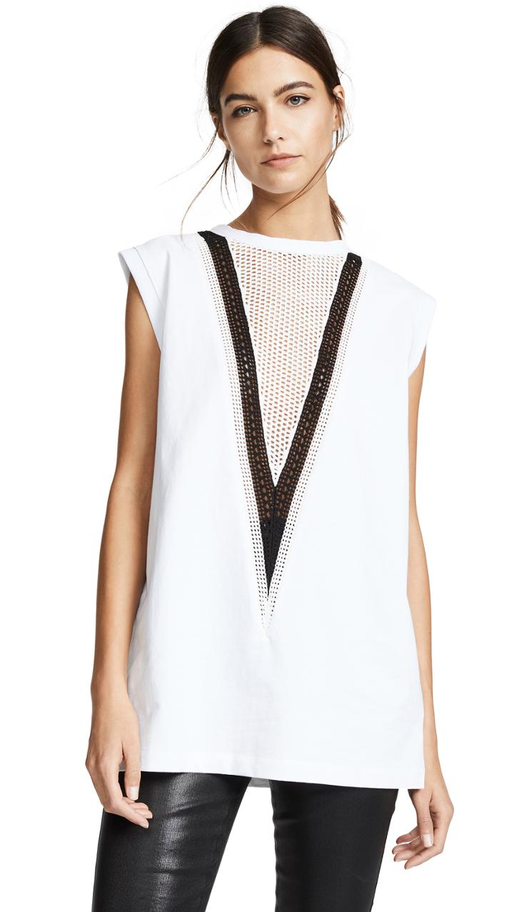 Helmut Lang Pointelle Tank