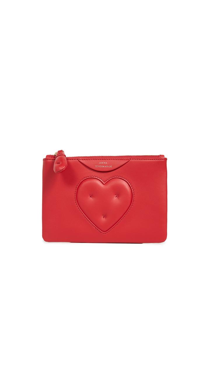 Anya Hindmarch Heart Chubby Loose Pocket Pouch
