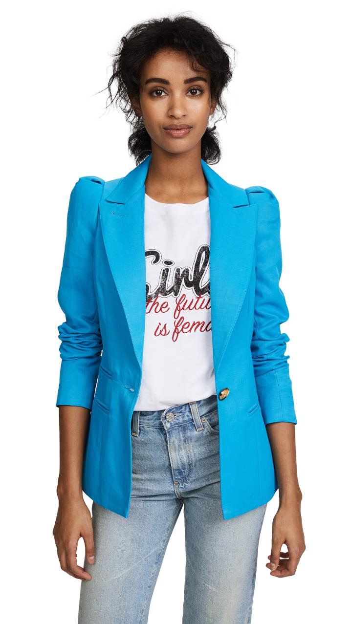 Smythe Box Pleat Blazer