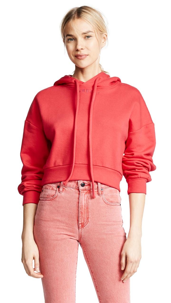 Twenty Tees Pride Terry Cropped Hoodie