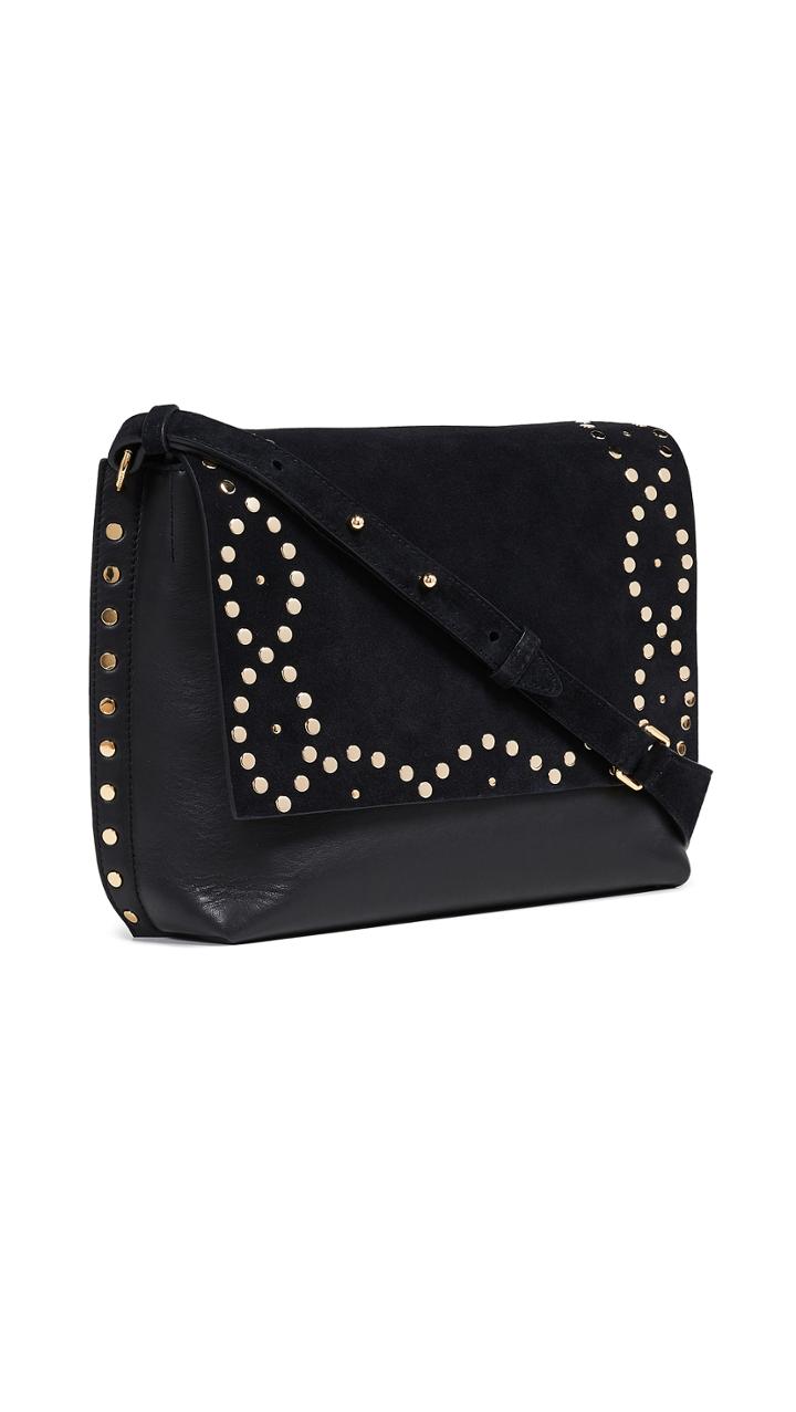Isabel Marant Asli Studded Crossbody Bag