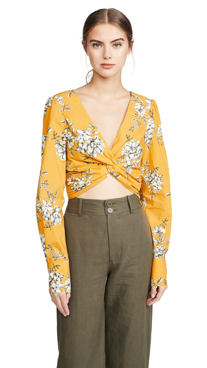 Marissa Webb Karlee Twist Top