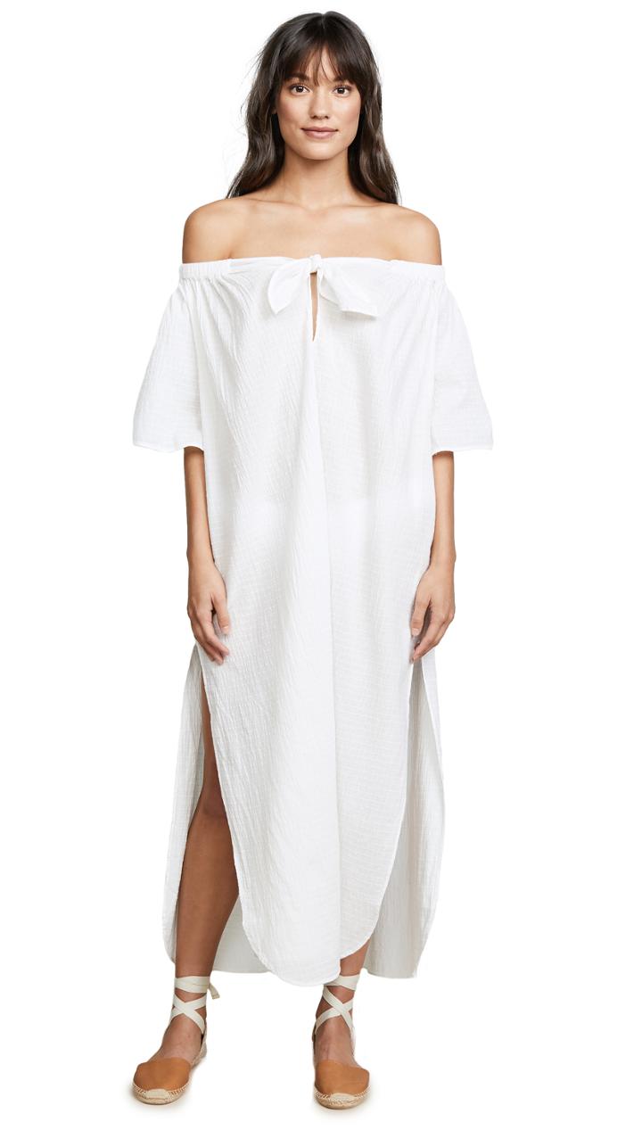Mara Hoffman Ivory Kamala Dress
