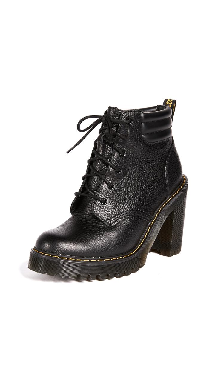 Dr Martens Persephone 6 Eye Padded Collar Boots
