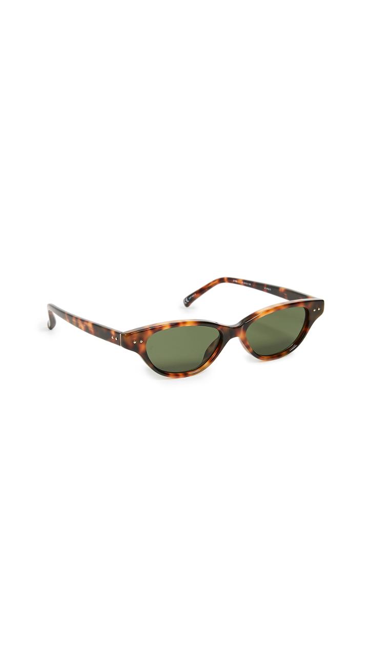 Linda Farrow Luxe Acetate Cat Eye Sunglasses