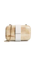 Inge Christopher Lucia Wooden Clutch