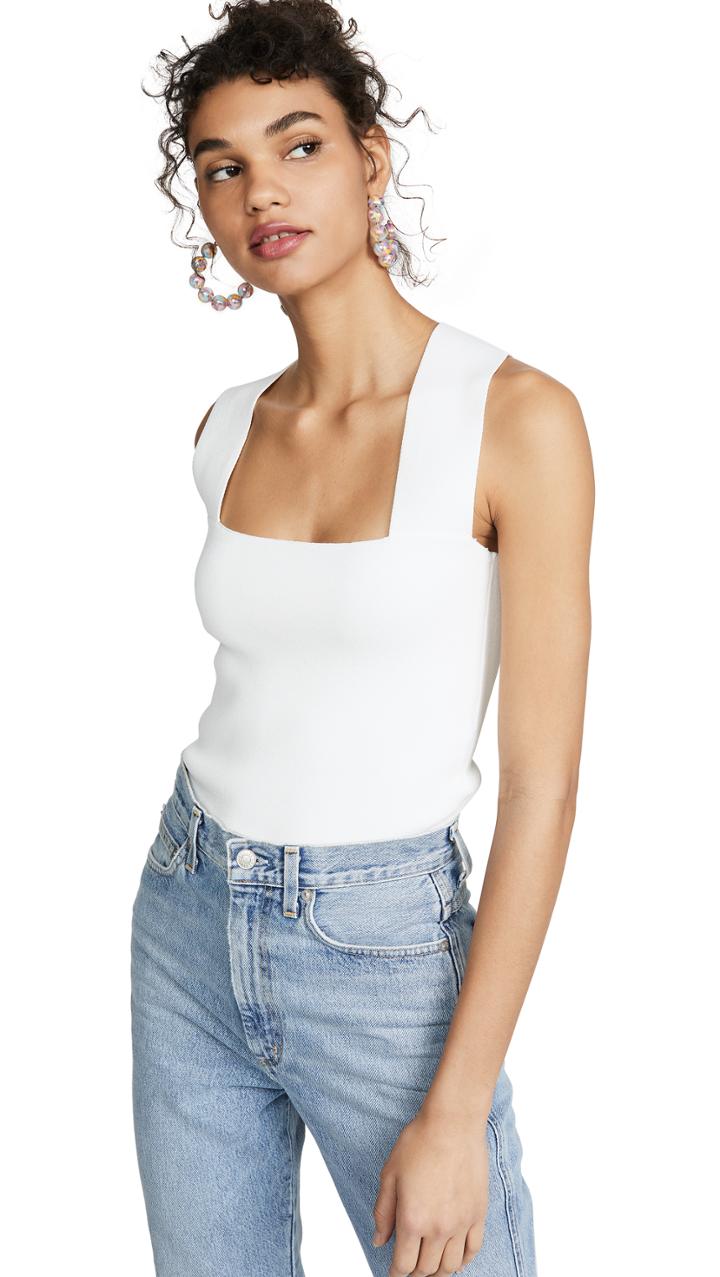 Line Dot Cille Knit Top