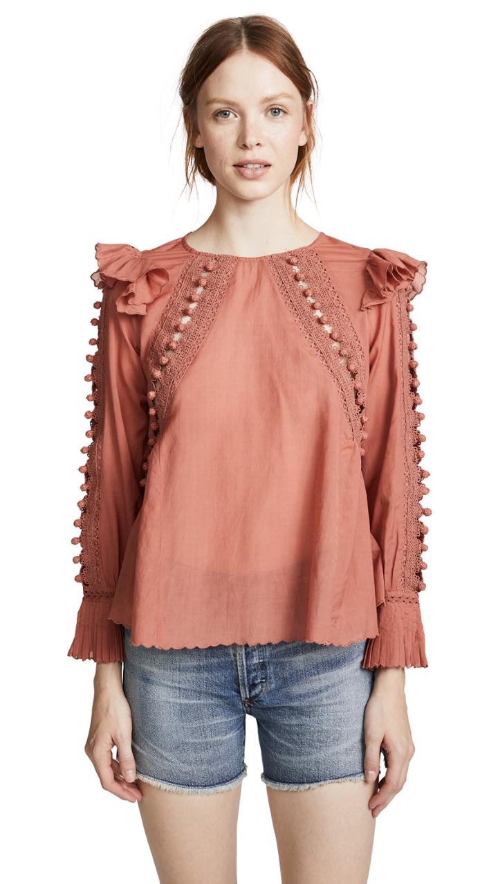 Sea Esther Crochet Blouse