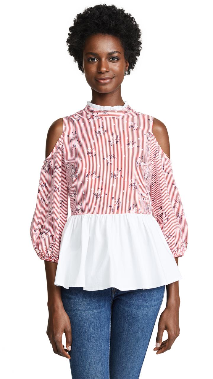 After Market Woven One Shoulder Dress