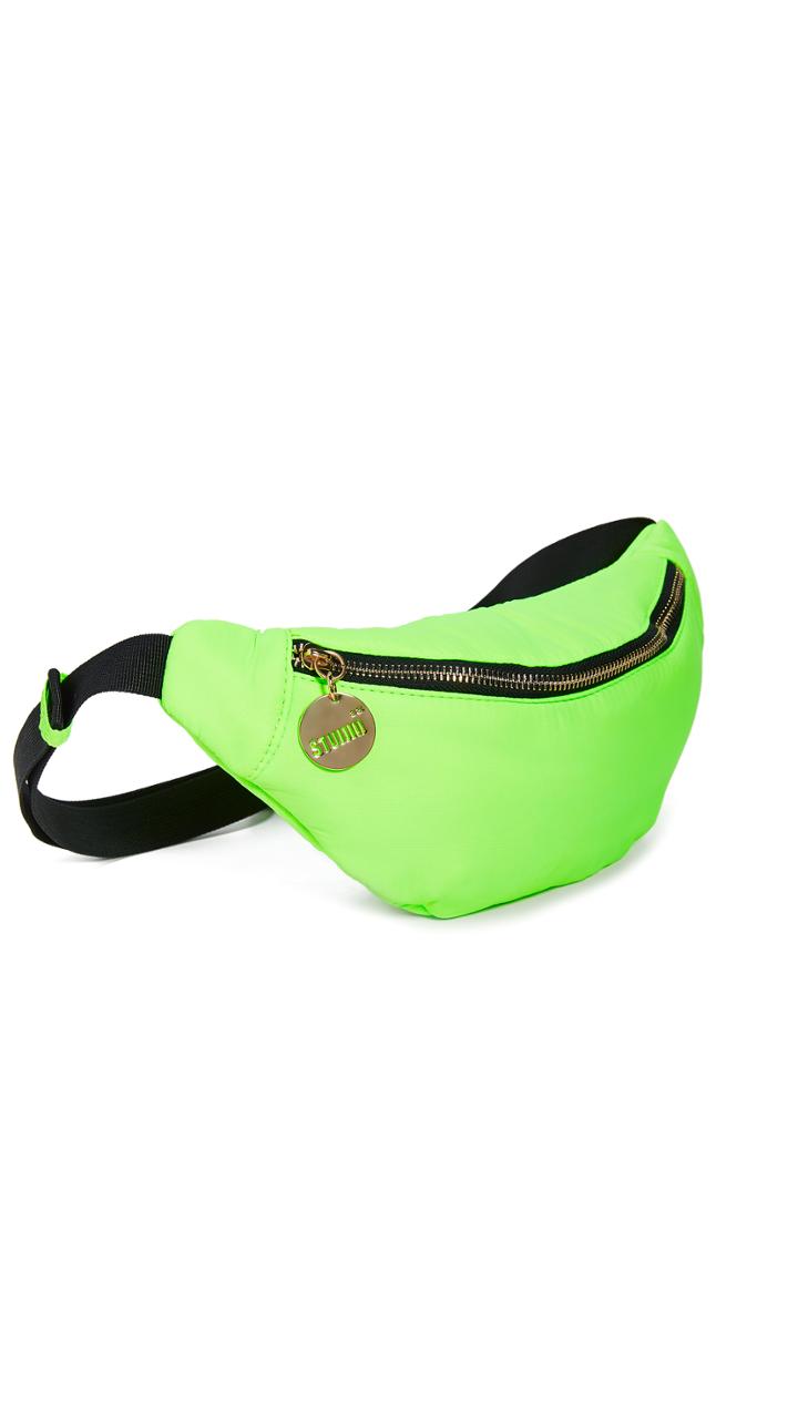 Studio 33 Shook Neon Puffer Belt Bag