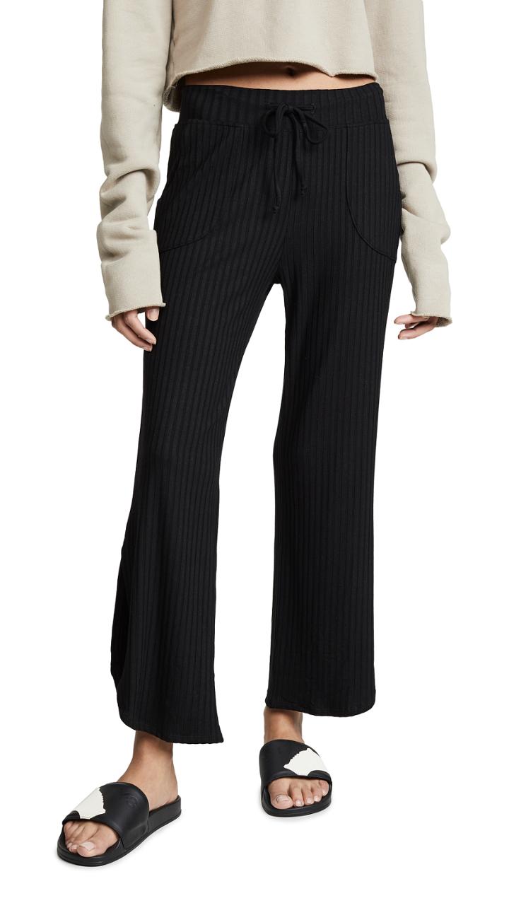 Lna Curved Rib Pants