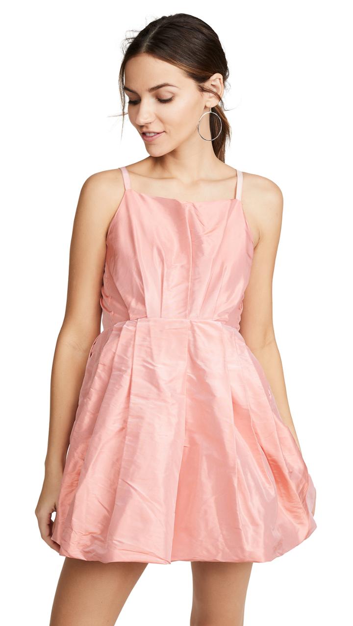 Preen By Thornton Bregazzi Floretta Taffeta Dress