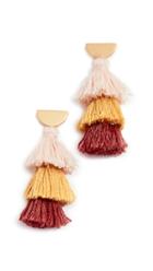 Madewell Pom Pom Statement Earrings