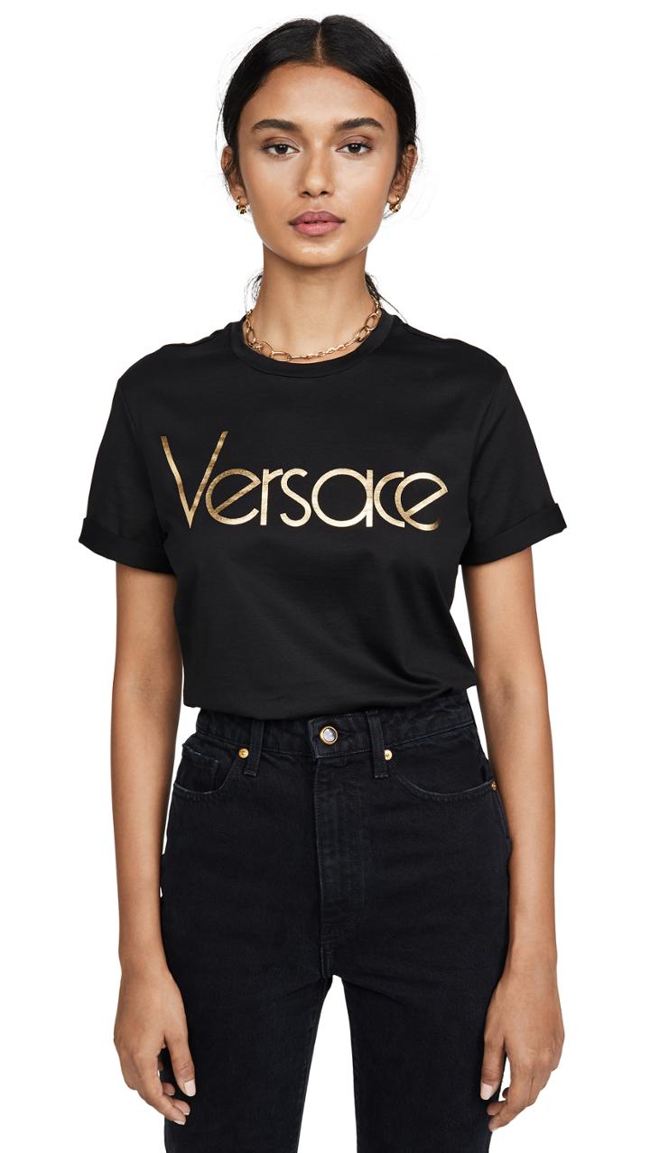Versace Logo T Shirt
