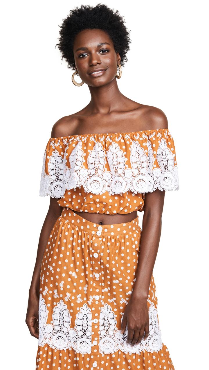 Miguelina Dakota Off Shoulder Top