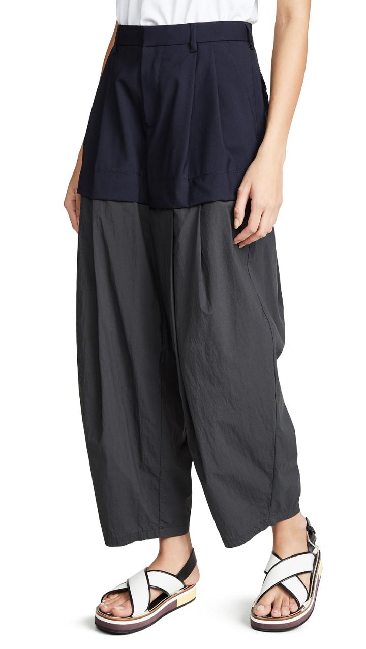 Kolor Tailored Double Layer Pants