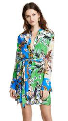 Diane Von Furstenberg Cinch Sleeve Dress