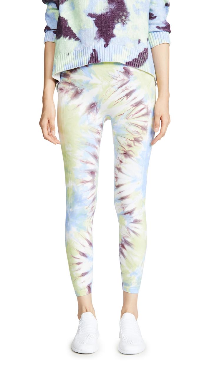 Tory Sport Seamless Tie Dye Leggings