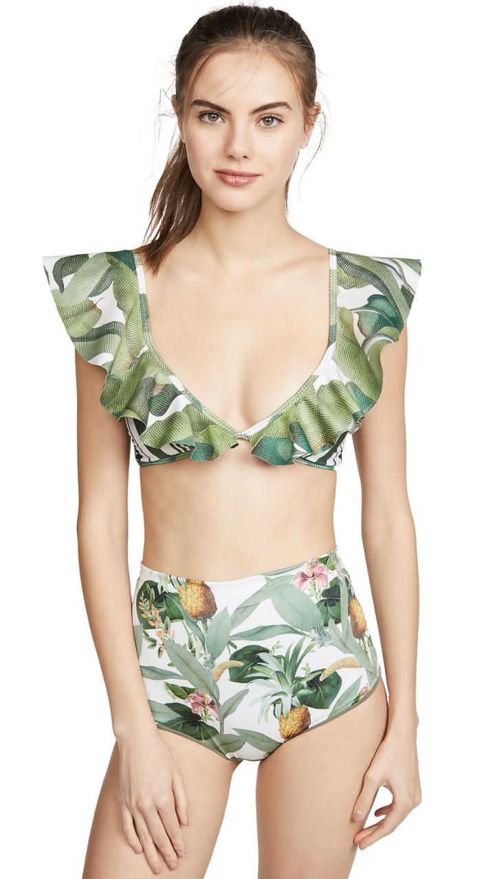 Palmacea Caoba Bikini Top