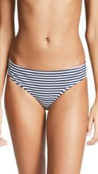 Tory Burch Classic Stripe Hipster Bikini Bottoms