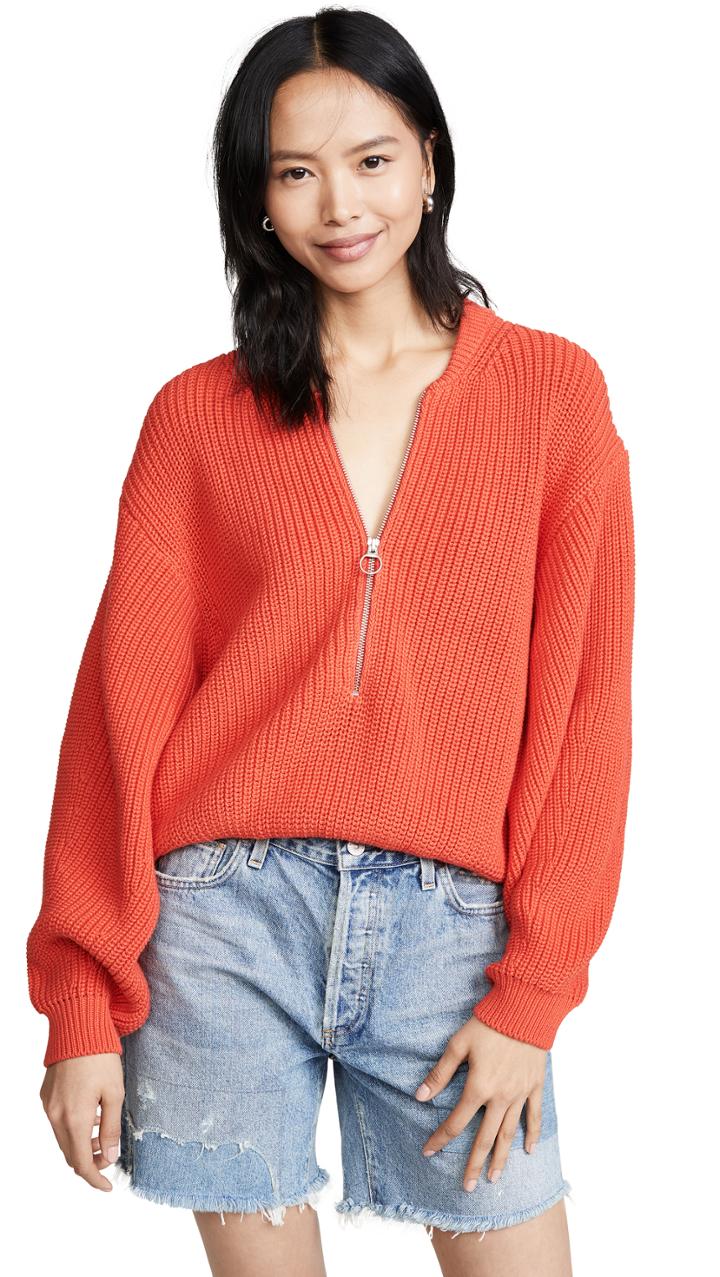 Closed Half Zip Pullover