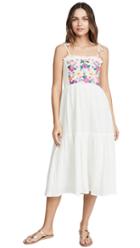 Bell Smocked Midi Dress