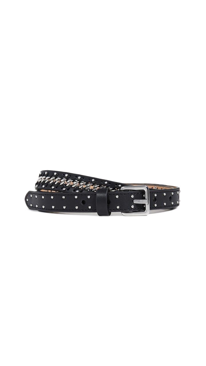 Rebecca Minkoff Smooth Chain And Studded Belt