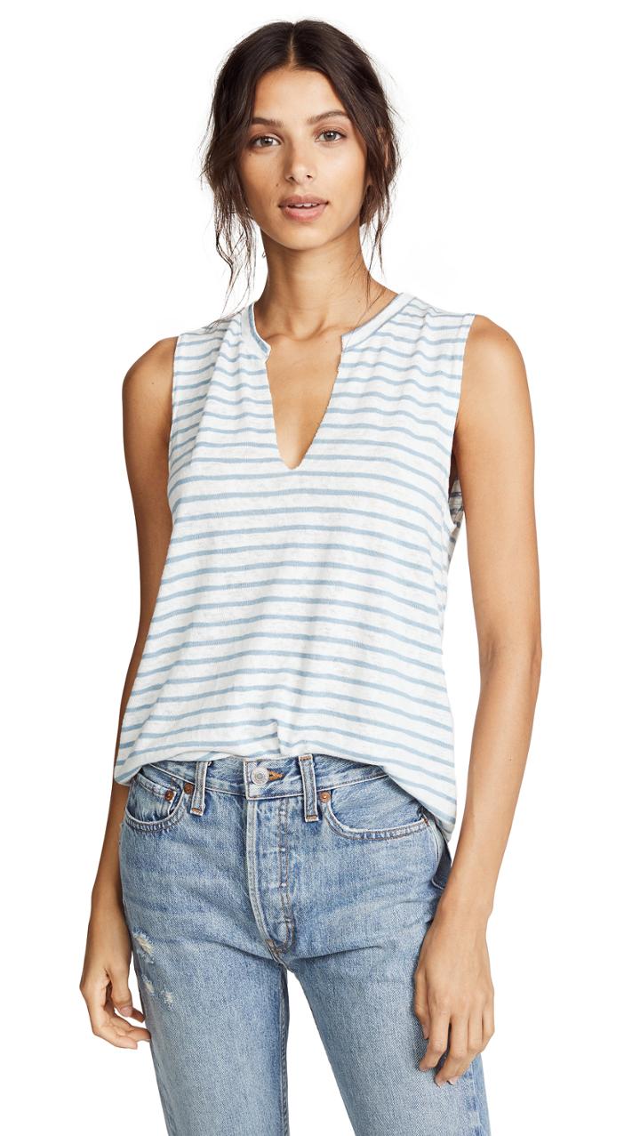 Lna Lago Striped Tank