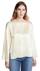 Vince Seamed Front Blouse