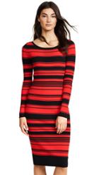 Bb Dakota Dunn Striped Sweater Dress