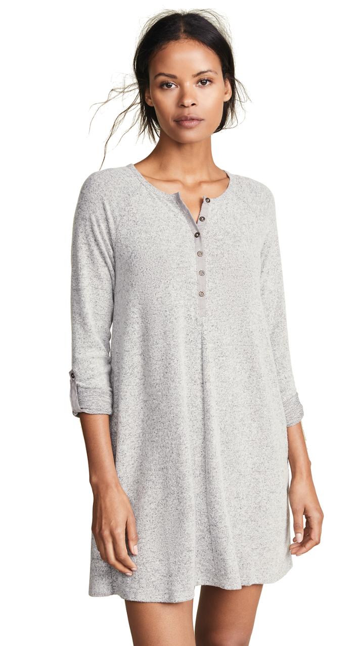 Z Supply The Marled Henley Dress