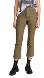R13 Bowie High Rise Straight Jeans