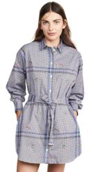 Maison Kitsune Limone Jacquard Gio Shirtdress