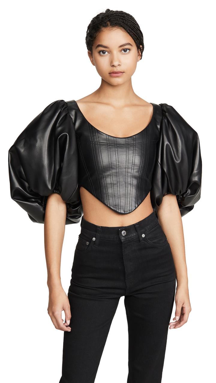 Ellery Sister Morphine Voluminous Sleeve Corset