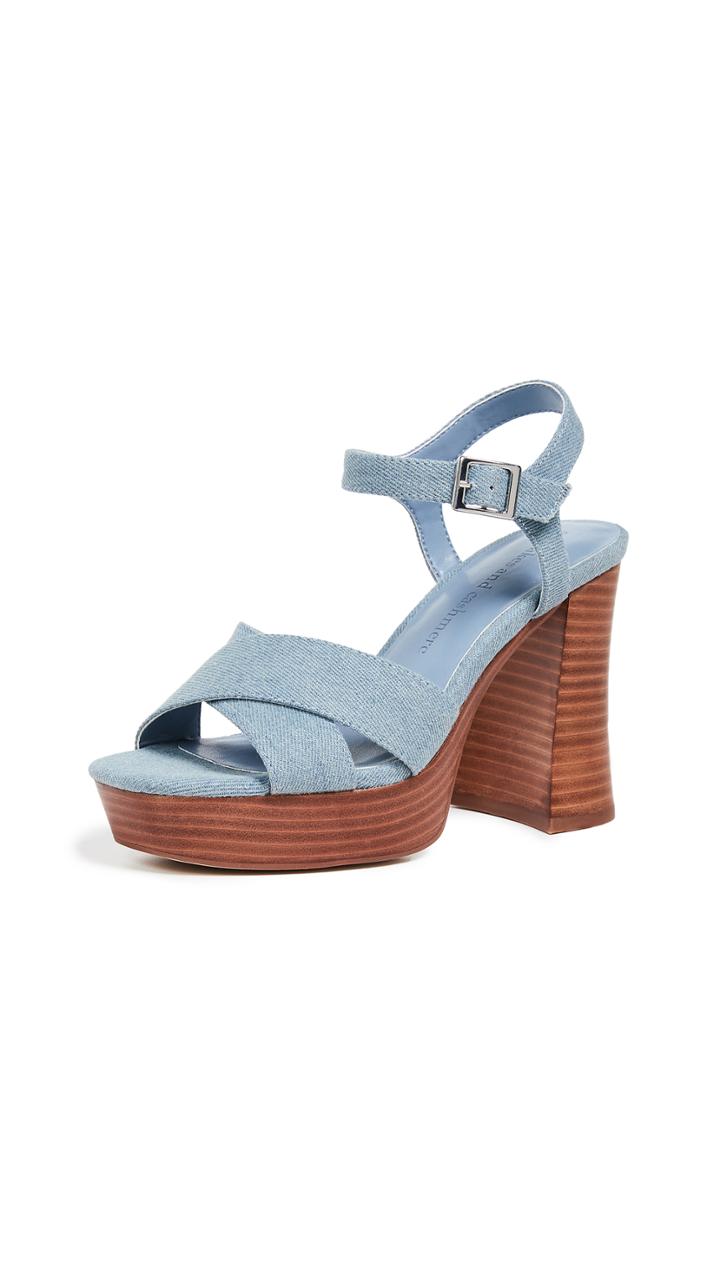 Cupcakes And Cashmere Harmon Platform Sandals