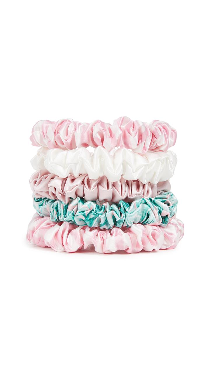 Slip Hollywood Hills Midi Scrunchies Pack Of 5