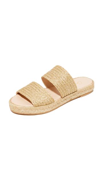 Carmelinas Nina Espadrille Slides