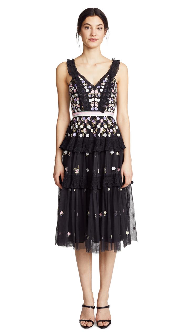 Needle Thread Prism Ditsy Dress