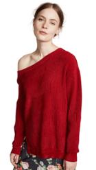 Yigal Azrouel One Shoulder Oversized Sweater