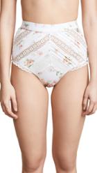 Zimmermann Heathers Pintuck Lace Bottoms