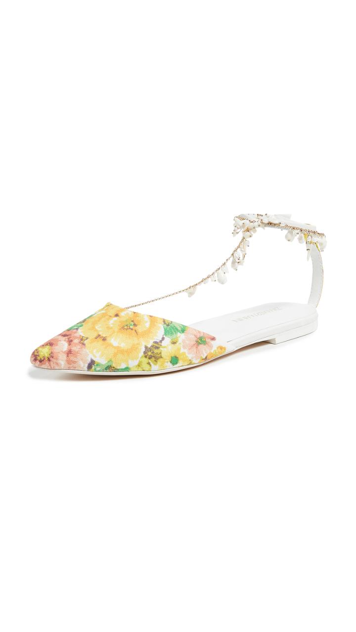 Zimmermann Goldentime Pointed Flats