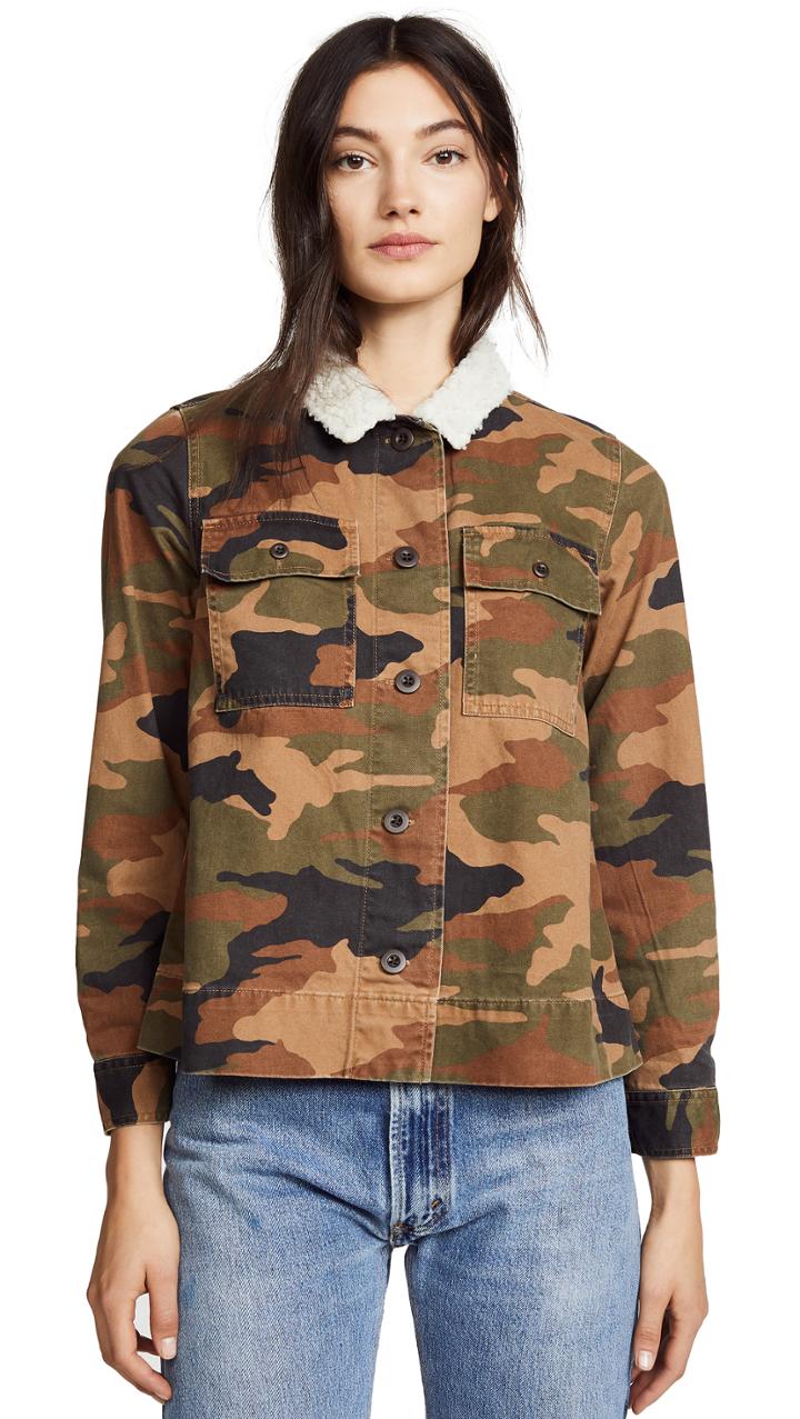 Madewell Northward Camo Army Jacket