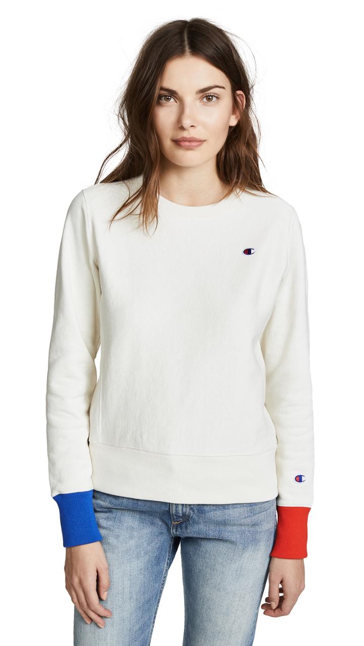 Champion Premium Reverse Weave Crew Neck Sweatshirt