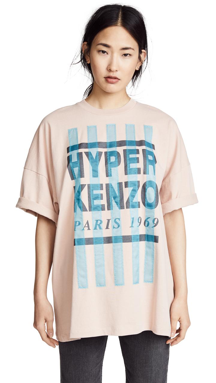 Kenzo Slit Oversized T Shirt