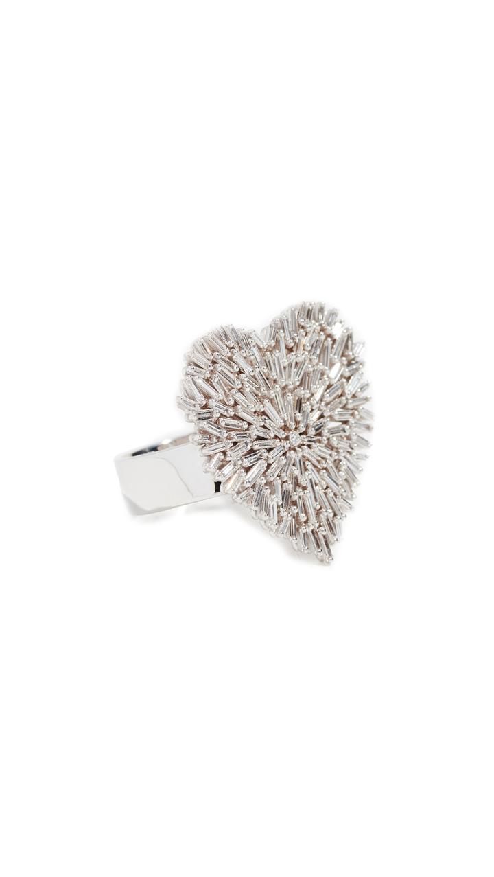 Suzanne Kalan 18k Heart Ring