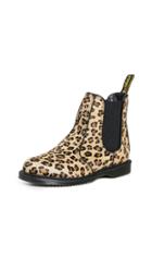 Dr Martens Flora Hair On Chelsea Boots