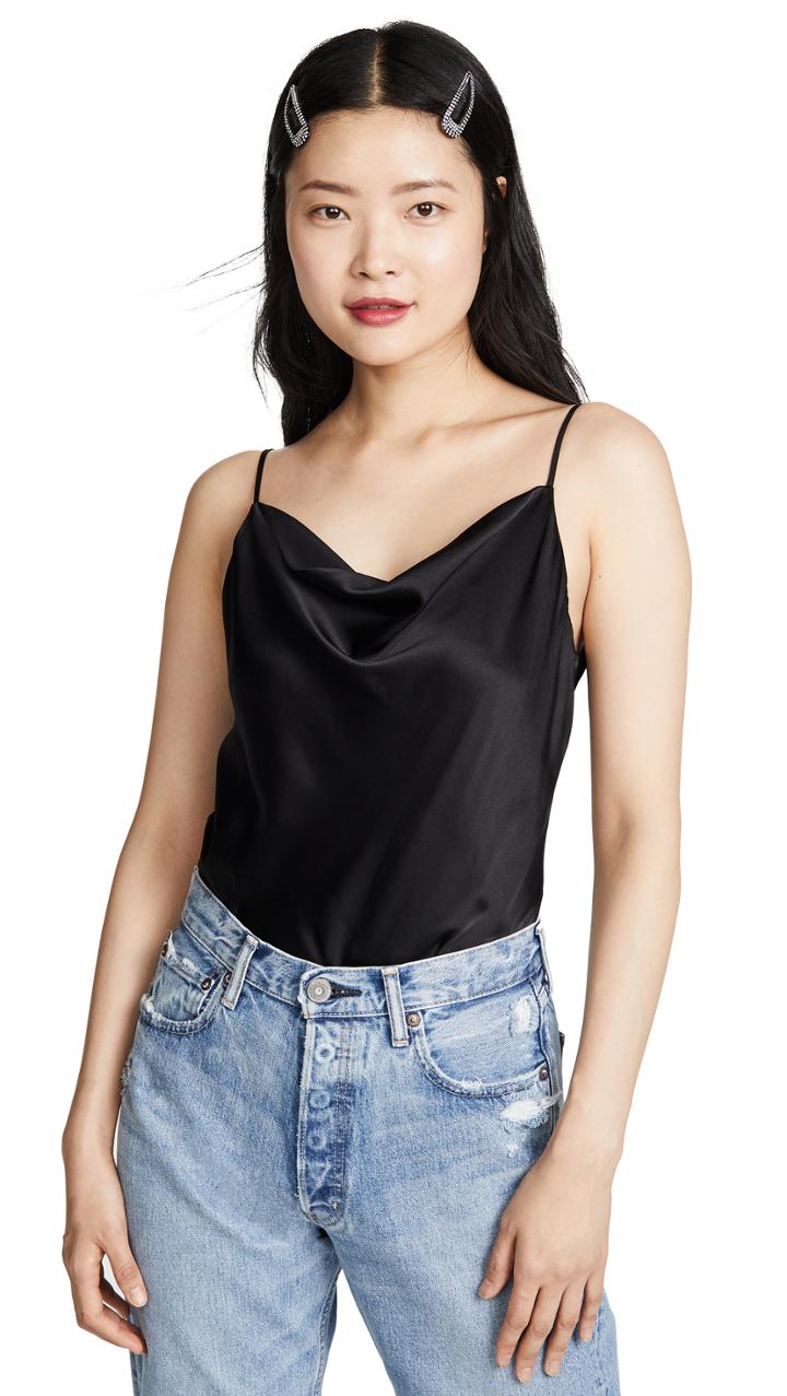L Agence Kay Cowl Tank